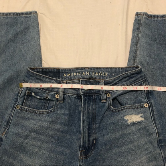 3/20$ American Eagle - Blue Denim Skinny Jeans - Picture 4 of 4